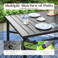 Alvardo Steel Dining Table – Sleek, Durable & Modern Centerpiece