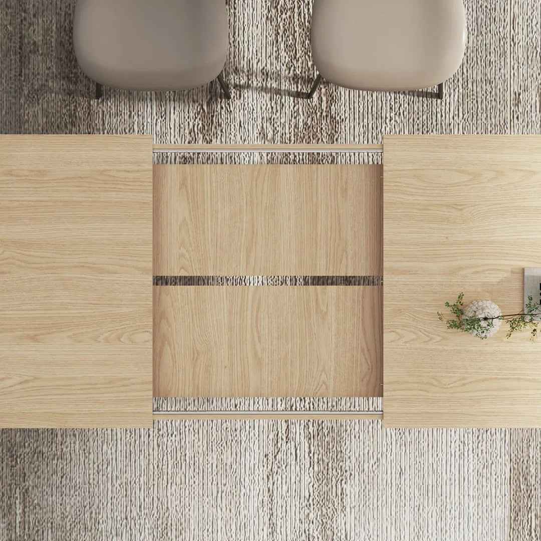 Rhu Extendable Pine Dining Table – Spacious, Sturdy & Timeless