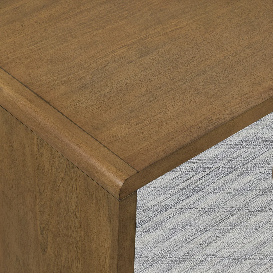 Woodstock, Ontario, appliances, furniture, home decor Camden Swivel Desk – Modern Rotating L-Shaped Desk with Storage Shelves and Adjustable Workspace for Home Office - Nadeems Home