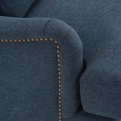 Upholstered Armless Chair Middle Seat – Modular Sofa Sectional Seating Module