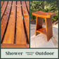 Sodhi Teak Shower Bench – Solid Teak Wood Bath & Spa Seat