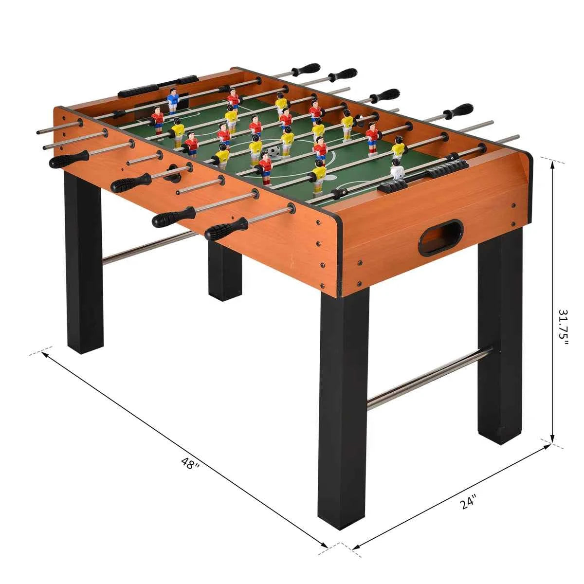 Heavy Duty 24" Foosball Table – Durable Soccer Game Table for Fun & Competition