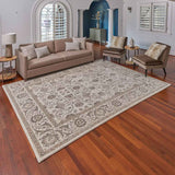 Timeless Alden Ivory 6' x 9' Area Rug – Elegant Neutral Floor Rug for Living Room & Bedroom