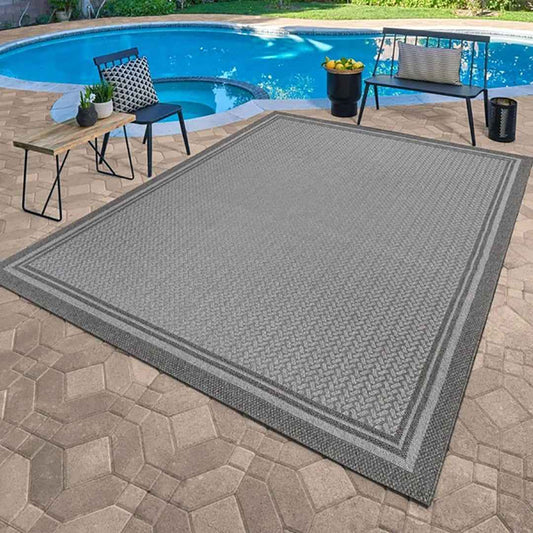 TOSCANA Rowena 6'6" x 9' Area Rug – Elegant Modern Decorative Rug for Living Room & Bedroom