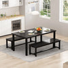 Theoline 4-Person Breakfast Nook Dining Set – Cozy & Stylish Dining Solution