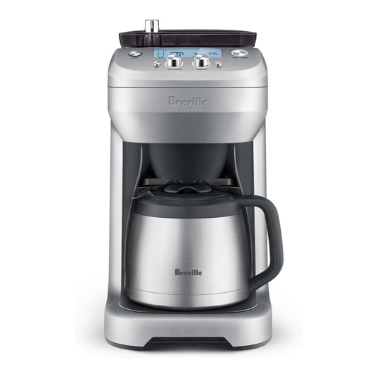 Breville The Grind Control Drip Coffee Maker, Stainless Steel