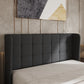 Upholstered Bed with Square Tufting and Wingback – Elegant & Comfortable Bedroom centerpiece