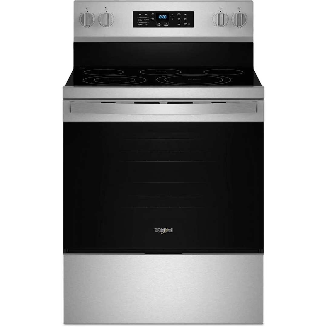 Whirlpool WFES5030RZ 30″ Freestanding Electric Range – 5.3 cu ft Air Fry, Air Baking & Self‑Clean