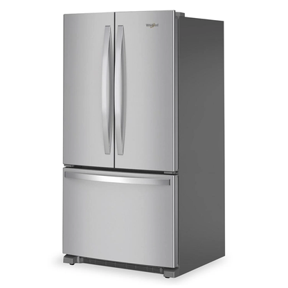 Whirlpool WRF560SFHZ 30″ French-Door Refrigerator – 20 cu ft Fingerprint‑Resistant, FreshFlow™, Spill‑Proof Shelves