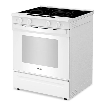 Whirlpool (Maytag) YWSES7530RW 5.3 Cu. Ft. Smart Slide‑In Electric Range – Air Fry, True Convection & WipeClean™ Cooktop