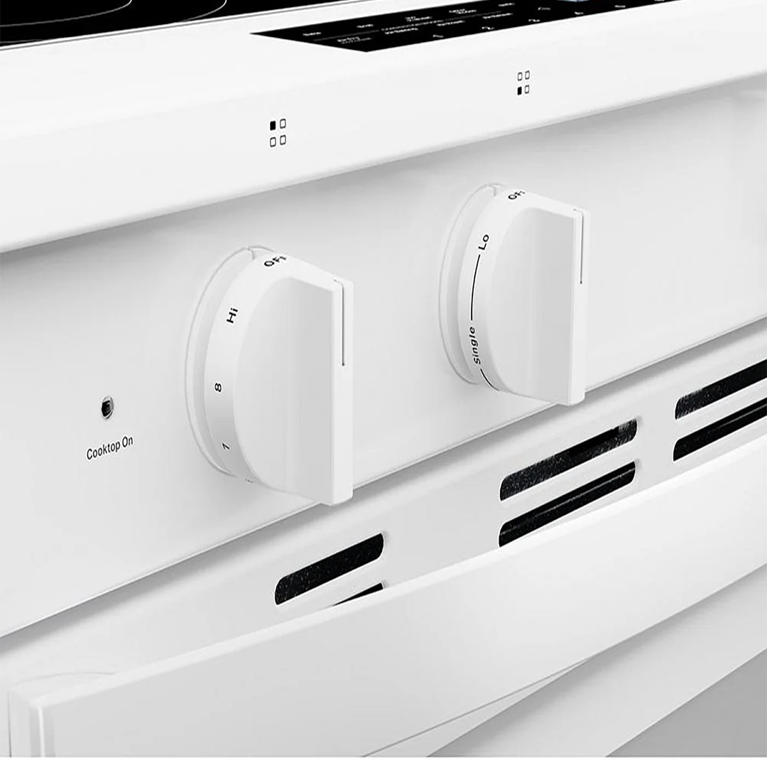 Whirlpool (Maytag) YWSES7530RW 5.3 Cu. Ft. Smart Slide‑In Electric Range – Air Fry, True Convection & WipeClean™ Cooktop