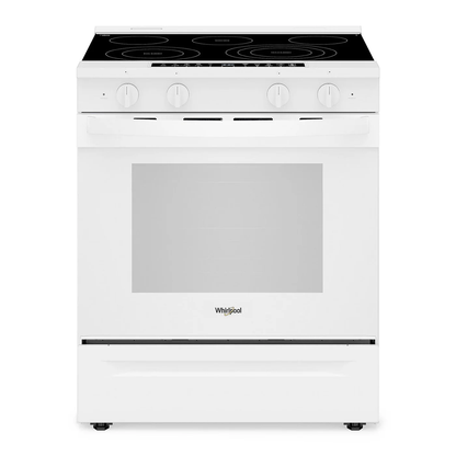 Whirlpool (Maytag) YWSES7530RW 5.3 Cu. Ft. Smart Slide‑In Electric Range – Air Fry, True Convection & WipeClean™ Cooktop