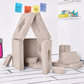 Yourigami 12‑Piece Convertible Play Fort – Modular Foam Cushion Set for Endless Fort Building & Cozy Seating
