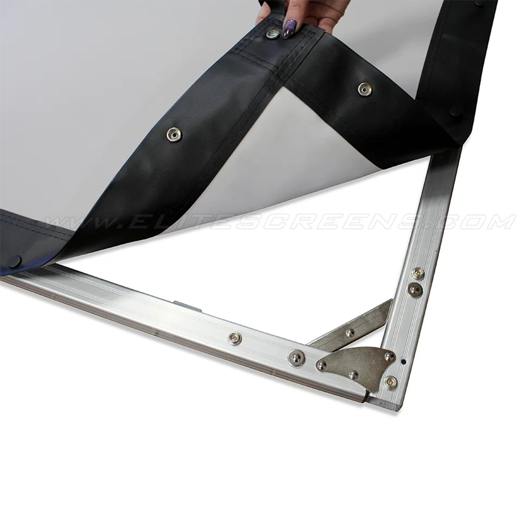 Yard Master 2 Dual Series Portable Folding Frame Projector Screen for Indoor & Outdoor Fun