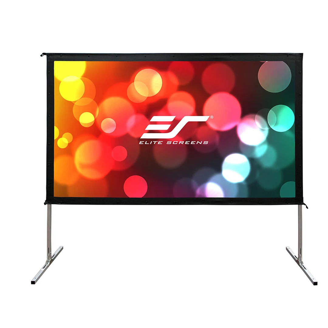 Yard Master 2 Dual Series Portable Folding Frame Projector Screen for Indoor & Outdoor Fun