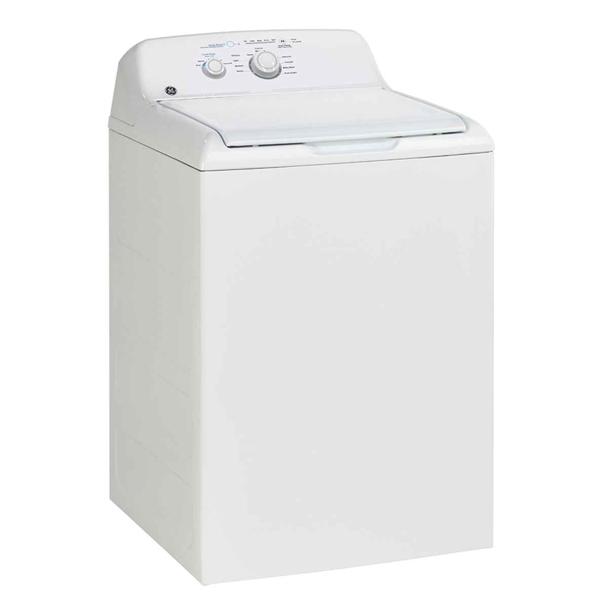 GE 4.4 Cu. Ft. Top Load Washer in White – GTW223BMRWW | High-Efficiency Washing Machine