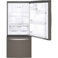 GE® 20.9 Cu. Ft. Bottom Freezer Refrigerator – Slate