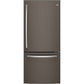 GE® 20.9 Cu. Ft. Bottom Freezer Refrigerator – Slate