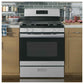 GE 30-Inch Stainless Steel Gas Range with Broil Drawer – Freestanding Oven & Cooktop