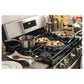 GE 30-Inch Stainless Steel Gas Range with Broil Drawer – Freestanding Oven & Cooktop