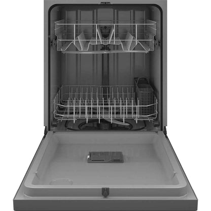 GE 24-Inch Built-In Front Control Dishwasher – Stainless Steel