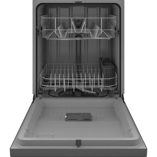 GE 24-Inch Built-In Front Control Dishwasher – Stainless Steel